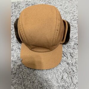 Men's Brown Earflap Hat
